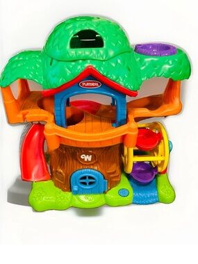 Playskool Weeble Wobble Musical Treehouse Playset 2004 SOUND WORKS